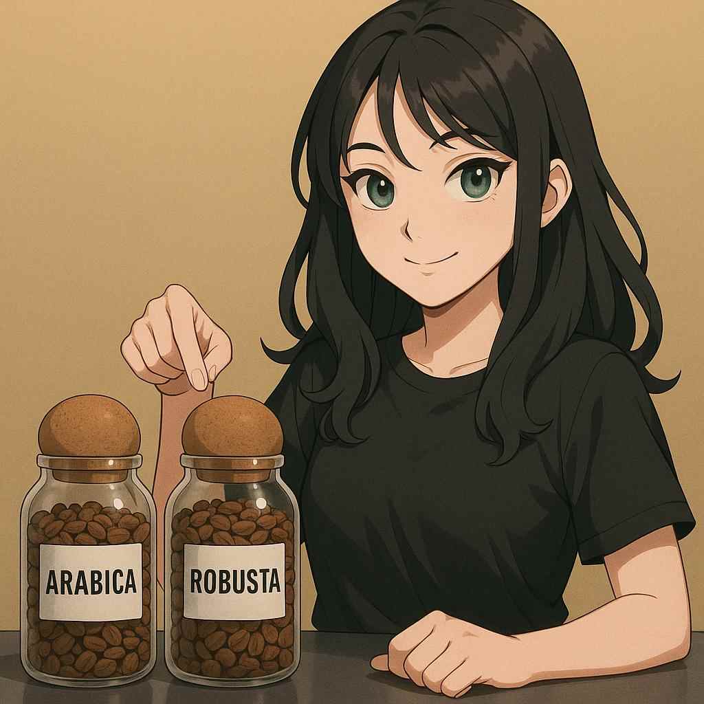 قهوه عربیکا قهوه روبوستا