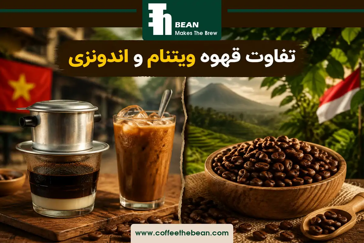 تفاوت قهوه ویتنام و اندونزی